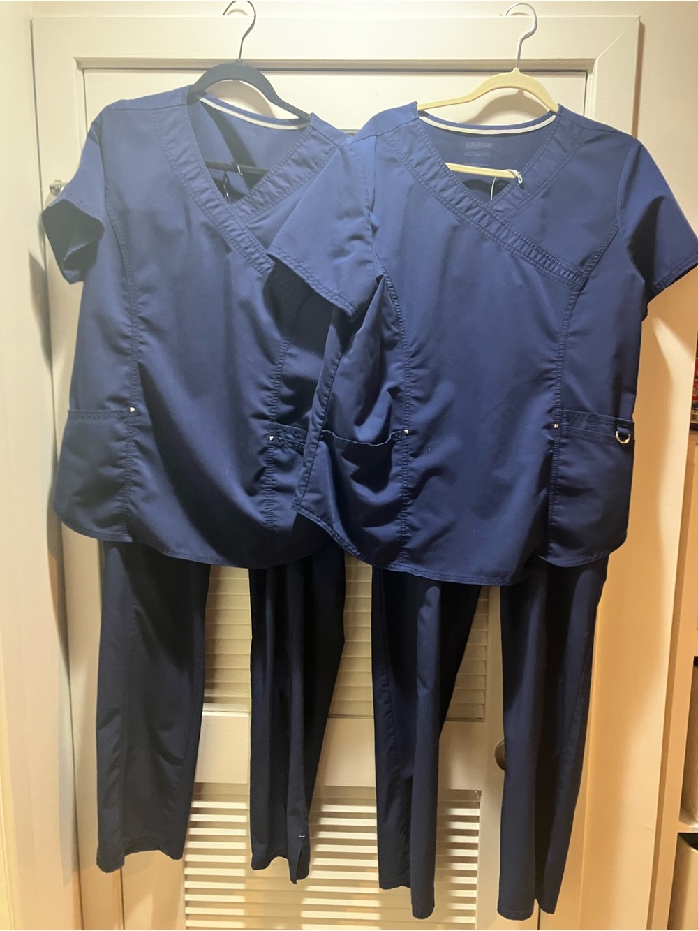 Scrubstar Women’s Navy scrubs (2 sets)
